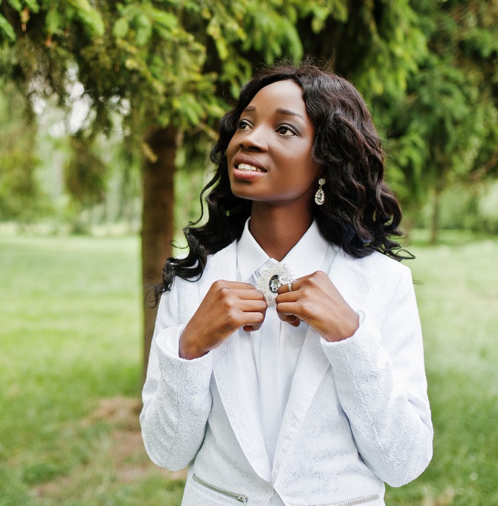 Woman looking upward with a calm, hopeful expression — representing adults seeking trauma counselling and EMDR therapy in Abbotsford and the Fraser Valley